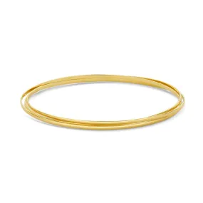 Isabel Bernard Rivoli Méline 14 karat gold bangles with 3 bracelets